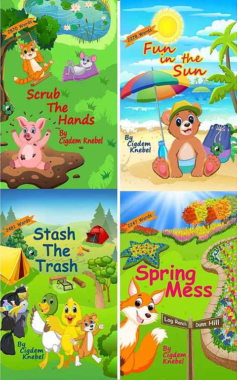 4 cover of Young Series Books