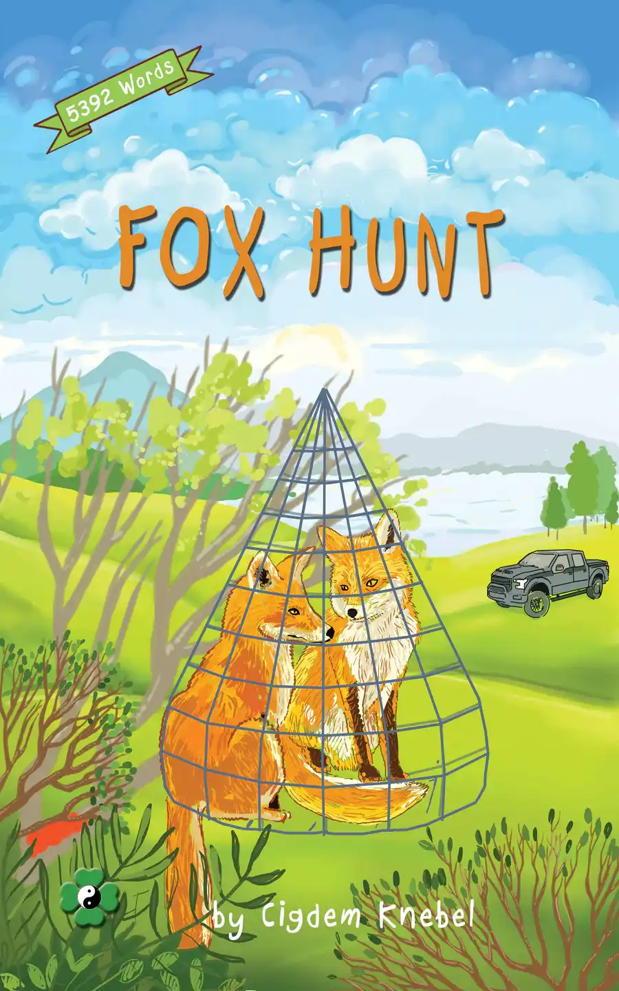 Fox Hunt Front Cover Decodable Chapter Book for Struggling Readers and Kids with Dyslexia